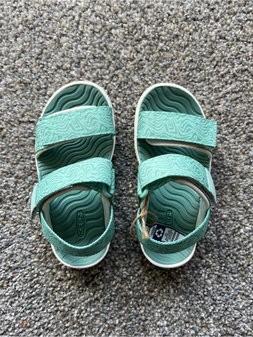 Keen Kids Mint Green Strap Sandals